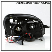Load image into Gallery viewer, Spyder Mercedes Benz SLK 98-04 1PC Projector Halogen Model- LED Halo Blk PRO-YD-MBSLK98-1PC-HL-BK 5011190