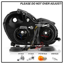 Load image into Gallery viewer, Spyder Mercedes Benz C-Class 01-05 4 DrProjector Headlights Halogen-LED Halo Chrm PRO-YD-MBW203-HL-C 5011268