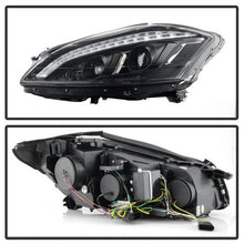 Load image into Gallery viewer, Spyder Mercedes W221 S Class 07-09 Headlights - HID Model Only - Black PRO-YD-MBW22107-HID-DRL-BK 5083890