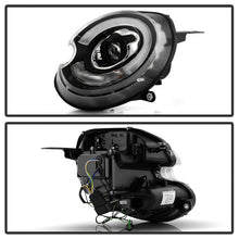 Load image into Gallery viewer, Spyder Mini Cooper 2010-2012 Projector Headlights Xenon/HID Model- DRL Blk PRO-YD-MC07-HID-DRL-BK 5080615