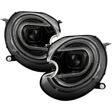Load image into Gallery viewer, Spyder Mini Cooper 07-12 V2 Halogen Model Only Projector Headlights - Black PRO-YD-MC07V2SI-SBLB-BK 5088215