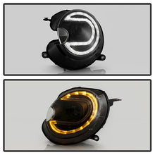 Load image into Gallery viewer, Spyder Mini Cooper 07-12 V2 Halogen Model Only Projector Headlights - Black PRO-YD-MC07V2SI-SBLB-BK 5088215