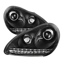 Load image into Gallery viewer, Spyder Porsche Cayenne 03-06 Projector Xenon/HID Model- DRL LED Blk PRO-YD-PCAY03-HID-DRL-BK 5080967