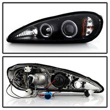 Load image into Gallery viewer, Spyder Pontiac Grand AM 99-05 Projector Headlights LED Halo LED Blk Low 9006 PRO-YD-PGAM99-HL-BK 5011640