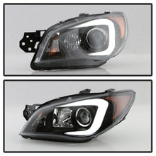 Load image into Gallery viewer, Spyder Subaru WRX 2006-2007 Projector Headlights - Halogen Only - Black PRO-YD-SWRX06-LBDRL-BK 5083920