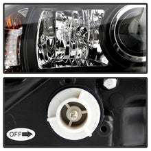 Load image into Gallery viewer, Spyder Subaru WRX 2006-2007 Projector Headlights - Halogen Only - Black PRO-YD-SWRX06-LBDRL-BK 5083920