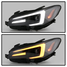 Load image into Gallery viewer, Spyder Subaru Impreza WRX 15-20 Halogen Model Projector Headlights - Black PRO-YD-SWRX15SI-SBSEQ-BK 5088086