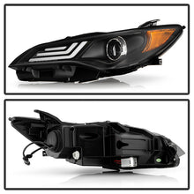 Load image into Gallery viewer, Spyder 15-17 Toyota Camry Projector Headlights - Black (PRO-YD-TCAM15-LB-BK) 5085382