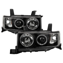 Load image into Gallery viewer, Spyder Scion XB 03-07 Projector Headlights LED Halo Black High H1 Low 9006 PRO-YD-TSXB03-HL-BK 5011893