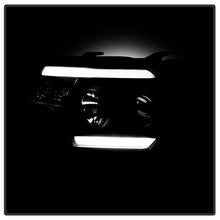 Load image into Gallery viewer, Spyder Toyota Tacoma 12-15 Projector Headlights Light Bar DRL Black PRO-YD-TT12-LBDRL-BK 5081711