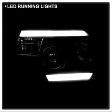 Load image into Gallery viewer, Spyder Toyota Tacoma 12-15 Projector Headlights Light Bar DRL Black PRO-YD-TT12-LBDRL-BK 5081711