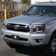 Load image into Gallery viewer, Spyder Toyota Tacoma 12-15 Projector Headlights Light Bar DRL Black PRO-YD-TT12-LBDRL-BK 5081711
