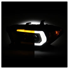 Load image into Gallery viewer, Spyder Toyota Tacoma 16-18 (TRD Model Only) Projector Headlights Black Smoke PRO-YD-TT16V1-SEQ-BSM 5087553