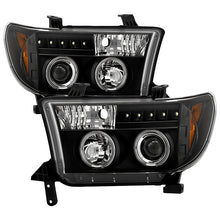 Load image into Gallery viewer, Spyder Toyota Tundra 07-133 Projector Headlights LED Halo LED Blk PRO-YD-TTU07-HL-BK 5012029