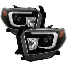 Load image into Gallery viewer, Spyder Toyota Tundra 2014-2016 Projector Headlights Light Bar DRL Black PRO-YD-TTU14-DRL-BK 5080158