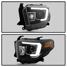 Load image into Gallery viewer, Spyder Toyota Tundra 2014-2016 Projector Headlights Light Bar DRL Black PRO-YD-TTU14-DRL-BK 5080158