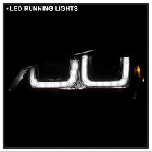 Load image into Gallery viewer, Spyder Volkswagen Golf VII 14-16 Projector Headlights DRL LED Red Stripe Blk PRO-YD-VG15-RED-DRL-BK 5080592