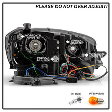 Load image into Gallery viewer, Spyder Volkswagen Golf VII 14-16 Projector Headlights DRL LED Red Stripe Blk PRO-YD-VG15-RED-DRL-BK 5080592