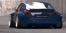 Load image into Gallery viewer, Nissan Fairlady 350z MaxStyle Rear Diffuser V1 (2002 - 2008)