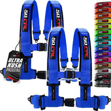 Load image into Gallery viewer, Pro Series 2" &amp; 3" 4 point Harness with push button release