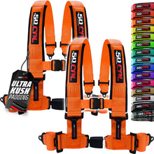 Load image into Gallery viewer, Pro Series 2" &amp; 3" 4 point Harness with push button release