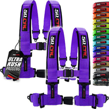 Load image into Gallery viewer, Pro Series 2" &amp; 3" 4 point Harness with push button release