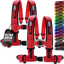 Load image into Gallery viewer, Pro Series 2" &amp; 3" 4 point Harness with push button release