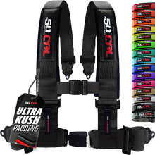 Load image into Gallery viewer, Pro Series 2" &amp; 3" 4 point Harness with push button release