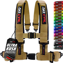Load image into Gallery viewer, Pro Series 2" &amp; 3" 4 point Harness with push button release