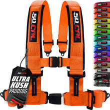 Load image into Gallery viewer, Pro Series 2" &amp; 3" 4 point Harness with push button release
