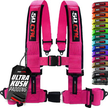 Load image into Gallery viewer, Pro Series 2" &amp; 3" 4 point Harness with push button release
