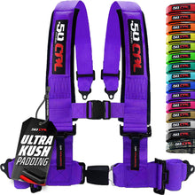Load image into Gallery viewer, Pro Series 2" &amp; 3" 4 point Harness with push button release