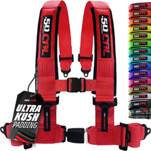 Load image into Gallery viewer, Pro Series 2" &amp; 3" 4 point Harness with push button release