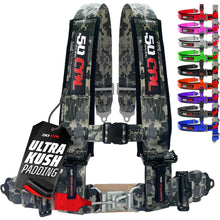 Load image into Gallery viewer, Pro Series 3" 4 point Latch Harness 50 Caliber Racing
