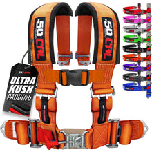 Load image into Gallery viewer, Pro Series 3" 4 point Latch Harness 50 Caliber Racing