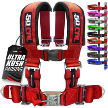 Load image into Gallery viewer, Pro Series 2" 4 point Latch Harness 50 Caliber Racing Harness