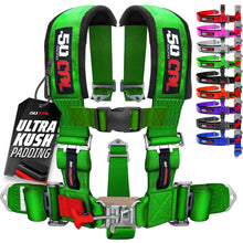 Load image into Gallery viewer, 3" 5 point Pro Series Latch Harness 50 Caliber Racing Harness