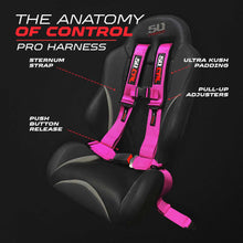 Load image into Gallery viewer, Pro Series 2" &amp; 3" 4 point Harness with push button release