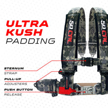 Load image into Gallery viewer, Pro Series 3" 4 point Latch Harness 50 Caliber Racing