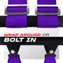 Load image into Gallery viewer, Pro Series 2" 4 point Latch Harness 50 Caliber Racing Harness