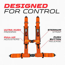 Load image into Gallery viewer, Pro Series 2" &amp; 3" 4 point Harness with push button release