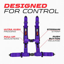 Load image into Gallery viewer, Pro Series 2" &amp; 3" 4 point Harness with push button release