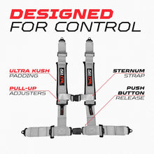 Load image into Gallery viewer, Pro Series 2" &amp; 3" 4 point Harness with push button release