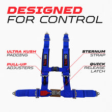 Load image into Gallery viewer, Pro Series 2" 4 point Latch Harness 50 Caliber Racing Harness