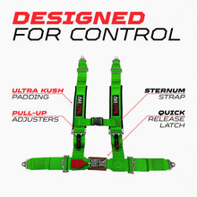 Load image into Gallery viewer, Pro Series 2" 4 point Latch Harness 50 Caliber Racing Harness