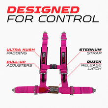 Load image into Gallery viewer, Pro Series 3" 4 point Latch Harness 50 Caliber Racing
