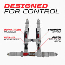 Load image into Gallery viewer, Pro Series 2" 4 point Latch Harness 50 Caliber Racing Harness