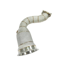 Load image into Gallery viewer, High Flow Catted 304 Stainless Exhaust Downpipe for Audi Q8 3.0T