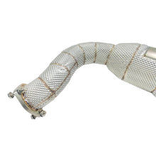 Load image into Gallery viewer, High Flow Catted 304 Stainless Exhaust Downpipe for Audi Q8 3.0T