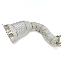 Load image into Gallery viewer, High Flow Catted 304 Stainless Exhaust Downpipe for Audi Q8 3.0T